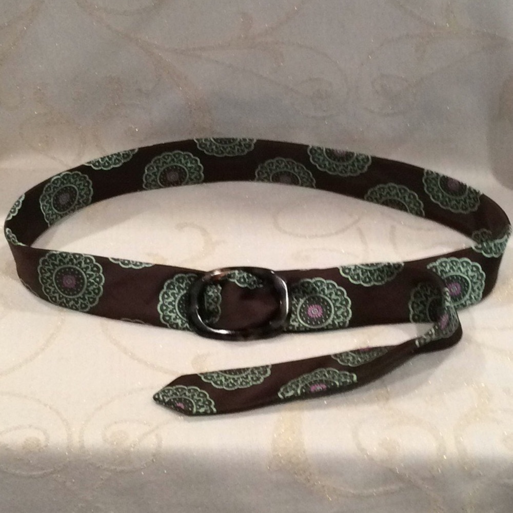 NEW “J.CREW” 100% SILK BELT